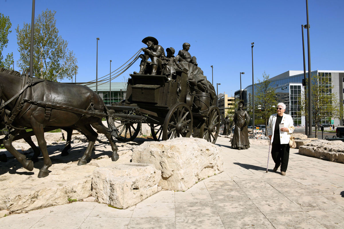 014 Iva Lou Wellman at Pioneer Courage Park.JPG